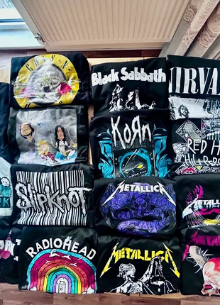 Rock T-shirts, brand: Rock and metal band, condition: New without tags, size: XL, £46.50, £49.53 includes Buyer Protection