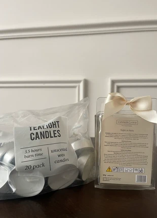 Candles and Oud wax melts in Night in Paris and 20 brand new tea lights, brand: candles and oud, condition: New with tags, £6.00, £7.00 includes Buyer Protection