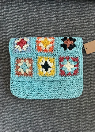 Sac bandoulière crochet granny square | Multicolore | NWT, marca: Local, estado: Muy bueno, 14,00 €, 15,40 € Protección al comprador incluida