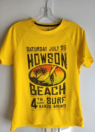 Elevate Niagara Surf T-shirt – Yellow, Size M, 100% Polyester - unisex, brand: ELEVATE, condition: Very good, size: M, €1.00, €1.75 includes Buyer Protection