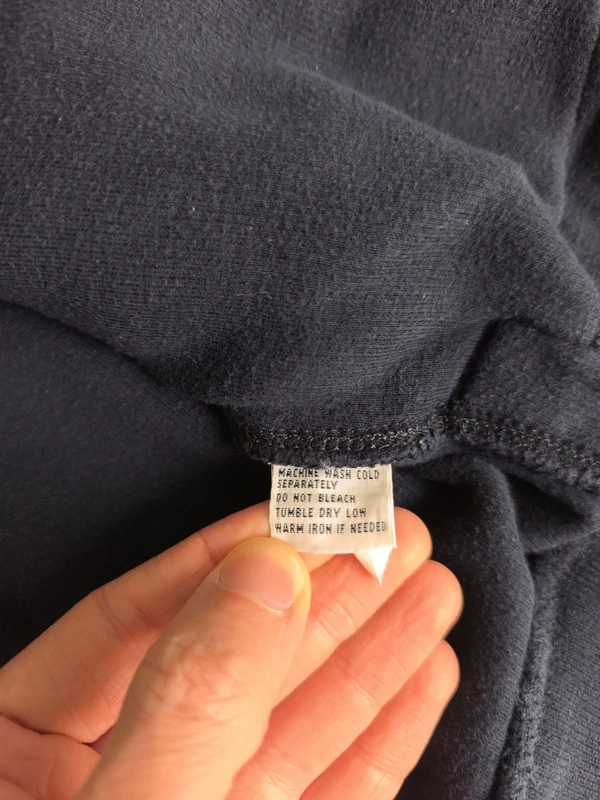 Veste pull zippée Ralph Lauren homme M marine logo rouge excellent état - photo numéro 12