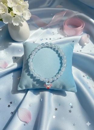 bracelet bleu perle, marca: Hello Kitty, estado: Muito bom, €1.99, €2.79 inclui Proteção do Comprador