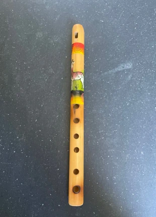 Flûte péruvienne artisanale vintage bambou, merk: Fait Main, staat: Heel goed, € 15,00, € 16,45 inclusief Kopersbescherming