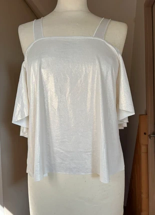 Top Mango femme effet irisé / nacré / brillant / paillette taille 36 / taille S, marca: Mango, estado: Novo sem etiquetas, tamanho: S / 36 / 8, €5.50, €6.48 inclui Proteção do Comprador