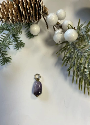 Mini breloque pendentif pierre de amethyste, marca: Mineralogie, estado: Muito bom, €3.00, €3.85 inclui Proteção do Comprador