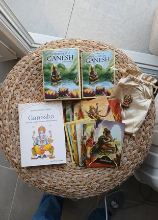 Livre + Oracle + Statuette Ganesh, condition: Very good, €30.00, €32.20 includes Buyer Protection