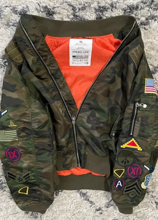 Camo American Military Air Force Bomber jacket size XL (fits smaller), brand: military, condition: Very good, size: XL, £40.00, £42.70 includes Buyer Protection