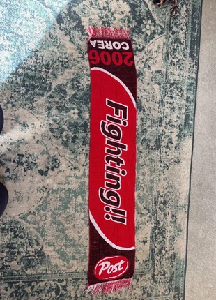 Corea/Korea World Cup 2006 Scarf with the words Fighting on, brand: korea, condition: Very good, £1.25, £2.01 includes Buyer Protection