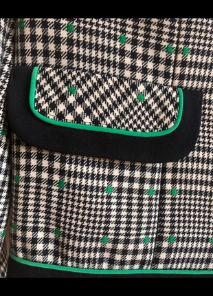 Vintage 80s blazer pied de poule woolmix size XXL, merk: Vintage Dressing, staat: Heel goed, maat: XXL / 44 / 16, € 15,00, € 16,45 inclusief Kopersbescherming