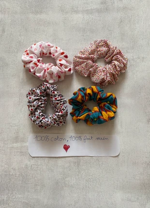 Lot de 4 chouchous Artisanale, marca: Fabrication Artisanale, estado: Nuevo con etiquetas, 5,00 €, 5,95 € Protección al comprador incluida