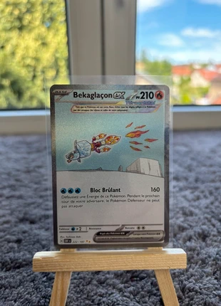 Békaglacon ex 222/197 alternative flammes obsidiennes, brand: Pokémon, condition: Very good, €9.00, €10.15 includes Buyer Protection
