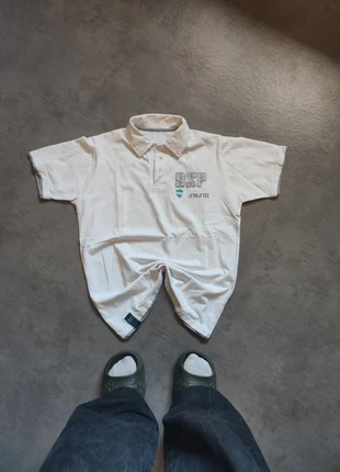 Polo vintage 9SP Sport Athletic blanc avec manches courtes - taille M, marke: Vintage Dressing, zustand: Sehr gut, größe: M, 5,00 €, 5,95 € inklusive Vinted-Käuferschutz