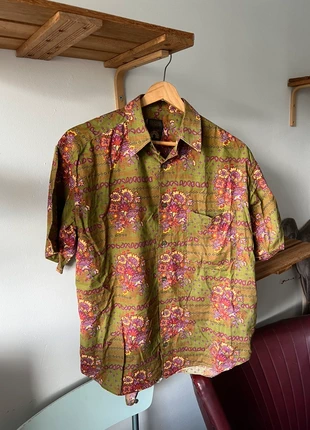 Vintage button up shirt, merk: Compagnie Parisienne, staat: Heel goed, maat: S, € 18,00, € 19,60 inclusief Kopersbescherming