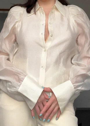 Chic cream blouse 🍨, brand: & Other Stories, condizioni: Nuovo con cartellino, taglia: S / IT 40 / EU 36, €79.00, €83.65 include la Protezione acquisti