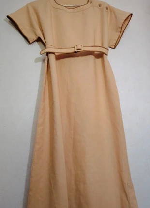 Robe longue avec ceinture, condition: New without tags, size: M / 38 / 10, €14.00, €15.40 includes Buyer Protection