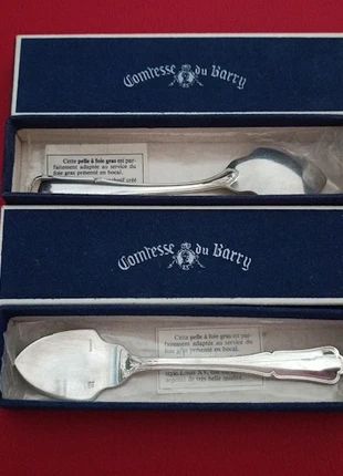 2 Pelles à foie gras en métal argenté Boulenger, marque: Comtesse du Barry prod. Boulenger, état: Bon état, 30,00 €, 32,20 € Protection acheteurs (Pro) incluse