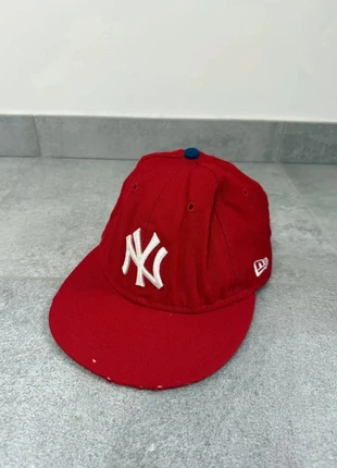 Casquette New Era New York Yankees vintage rouge, marca: New Era, estado: Bom, tamanho: Tamanho único, €12.00, €13.30 inclui Proteção do Comprador
