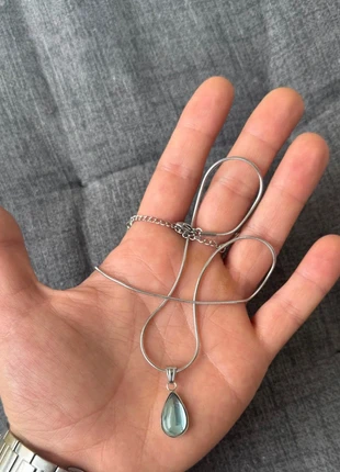 💠Vintage French Style Necklace Light Blu Drop Pendant y2k Chic 💠, marca: Vintage Dressing, estado: Muito bom, €12.99, €14.34 inclui Proteção do Comprador