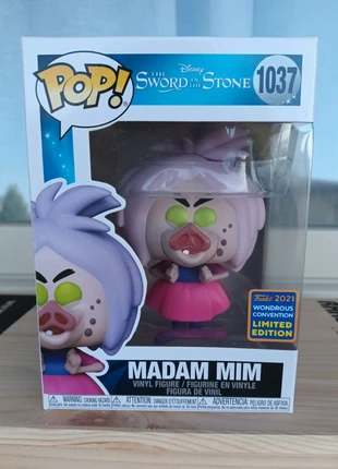 Funko Pop Disney Madam Mim (pig) 1037, brand: Funko, condizioni: Ottime, taglia: Taglia unica, €18.00, €19.60 include la Protezione acquisti