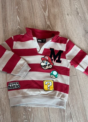 Sweat shirt Super Mario 4/5 ans, marque: Super Mario, état: Très bon état, taille: 5 ans / 110 cm, 2,00 €, 2,80 € Protection acheteurs incluse