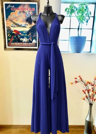 Combinaison multi position longue bleu roi, marca: Boutique Parisienne, estado: Muy bueno, tamaño: L / 40 / 12, 30,00 €, 32,20 € Protección al comprador Pro incluida