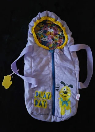 Babyborn 2 in 1 draag/slaapmand paars, merk: Baby Born, staat: Heel goed, maat: Universeel, € 20,00, € 21,70 inclusief Kopersbescherming