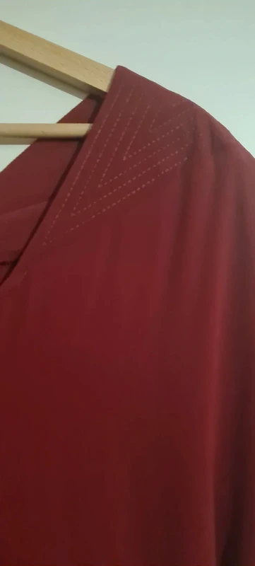 Robe bordeaux IKKS - photo numéro 3