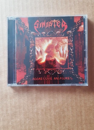 Sinister 1st press " Aggressive measures", état: Très bon état, 12,00 €, 13,30 € Protection acheteurs incluse