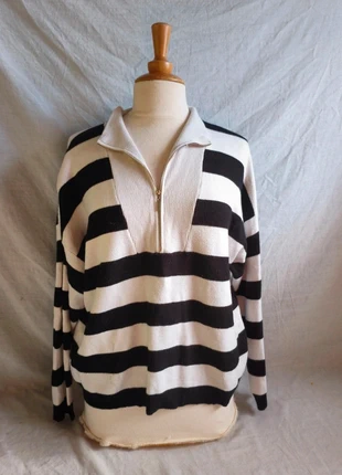 Pull zippé stradivarius femme taille 38, brand: Stradivarius, condizioni: Ottime, taglia: M / IT 42 / EU 38, €13.90, €15.30 include la Protezione acquisti