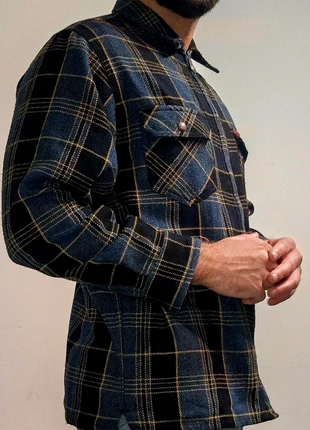Veste chemise à carreaux bûcheron Lee cooper vintage bleu jaune 🟣taille m, marque: Lee Cooper, état: Très bon état, taille: M, 29,00 €, 31,15 € Protection acheteurs incluse