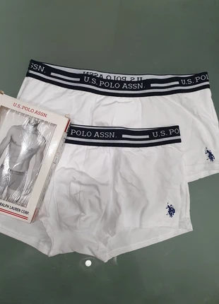 Boxer U.S.Polo, marca: U.S. Polo Assn., estado: Novo com etiquetas, tamanho: M, €32.00, €34.30 inclui Proteção do Comprador Pro