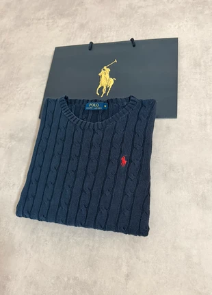Pull Polo Ralph Lauren Homme Marine Col Rond - Taille M - Old Money - NC112, merk: Ralph Lauren, staat: Heel goed, maat: M, € 42,80, € 45,64 inclusief Kopersbescherming