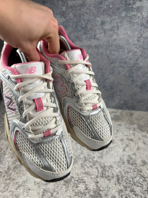 New Balance 530 Running Abzorb - Beige & White & Pink - photo numéro 14