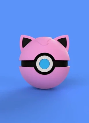 Jigglypuff Pokeball, merk: Pokémon, staat: Als nieuw, € 10,00, € 11,20 inclusief Kopersbescherming Pro