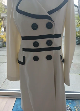 Principles cream & navy coat, brand: Principles, condition: Very good, size: L / 40 / 12, €30.00, €32.20 includes Buyer Protection