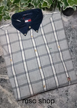 Authentique - chemise tommy hilfiger a carreaux manches longues | taille L #40, marke: Tommy Hilfiger, zustand: Sehr gut, größe: L, 10,00 €, 11,20 € beinhaltet Vinted-Käuferschutz Pro