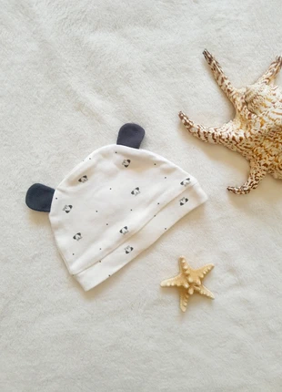 Bonnet naissance 1 mois imprimé petits chiens 🐶 Kiabi, brand: Kiabi, condition: Very good, size: 0-3 months, 30 cm, €1.00, €1.75 includes Buyer Protection