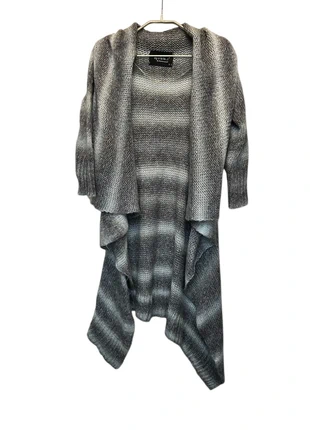 By O La La.! Vest Universele Maat Grijs Wit Open Gebreid, marca: By o la la...!, estado: Muito bom, tamanho: XXL / 44 / 16, €16.00, €17.50 inclui Proteção do Comprador Pro