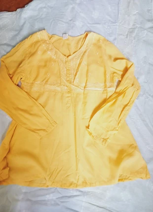 Blouse style boheme , jaune , petites broderies , taille 40 42 ,coton ,, brand: Vintage, condition: Very good, size: XL / 42 / 14, €2.00, €2.80 includes Buyer Protection