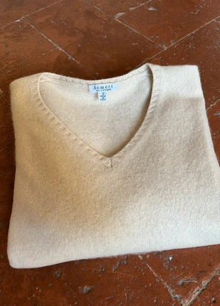 Pull 100% cachemire avec col en V - maglione 100% cashmere, brand: Somers, condizioni: Ottime, taglia: XXS / IT 36 / EU 32, €12.00, €13.30 include la Protezione acquisti