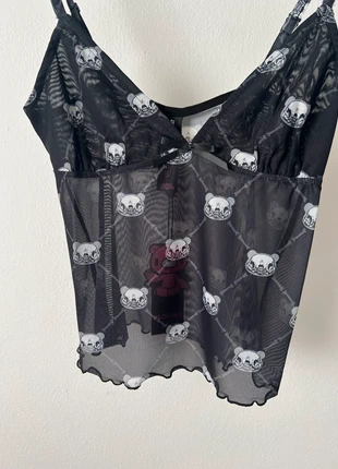Killstar Mesh Top Gloomy Naughty Grizzly Gothic Lolita Creepy Dark Dolls Kill Animal Skull, marke: Killstar, zustand: Sehr gut, größe: S / 36 / 8, 28,00 €, 30,10 € inklusive Vinted-Käuferschutz