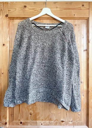 Jolie pull en maille marron et beige - vero moda - taille S, merk: Vero Moda, staat: Heel goed, maat: S / 36 / 8, € 5,00, € 5,95 inclusief Kopersbescherming