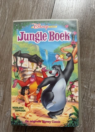VSH videoband cassette Disney Jungle Boek, staat: Goed, € 2,00, € 2,80 inclusief Kopersbescherming