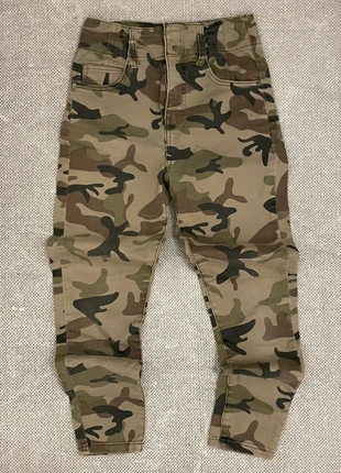 Pantalon Militaire Camouflage - EU36, brand: Bershka, condition: Very good, size: XS, €6.00, €7.00 includes Buyer Protection
