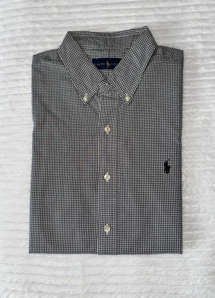 Chemise Ralph Lauren Homme | Carreaux noirs et blancs | Taille L, marca: Ralph Lauren, estado: Muy bueno, tamaño: L, 25,00 €, 26,95 € Protección al comprador incluida