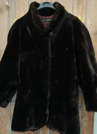 Manteau fausse fourrure, marca: Lafayette, estado: Muy bueno, tamaño: XXXL / 46 / 18, 65,00 €, 68,95 € Protección al comprador incluida