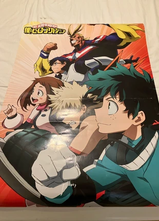 My hero academia poster, brand: My, condition: Satisfactory, €1.50, €2.28 includes Buyer Protection