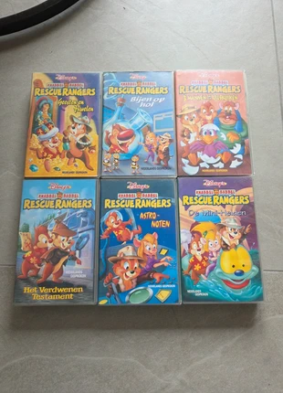 Disney knabbel en babbel rescue rangers videobanden, staat: Heel goed, € 30,00, € 32,20 inclusief Kopersbescherming
