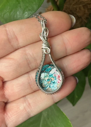 🌸 Fantasie ketting 🌸, staat: Heel goed, € 10,00, € 11,20 inclusief Kopersbescherming Pro