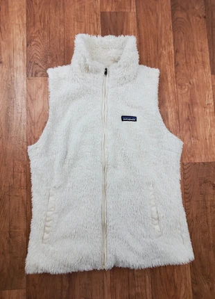 Veste polaire gilet fleece full zip sans manche Patagonia los gatos sherpa pilou blanc taille L (56), marque: Patagonia, état: Très bon état, taille: L / 40 / 12, 40,00 €, 42,70 € Protection acheteurs (Pro) incluse